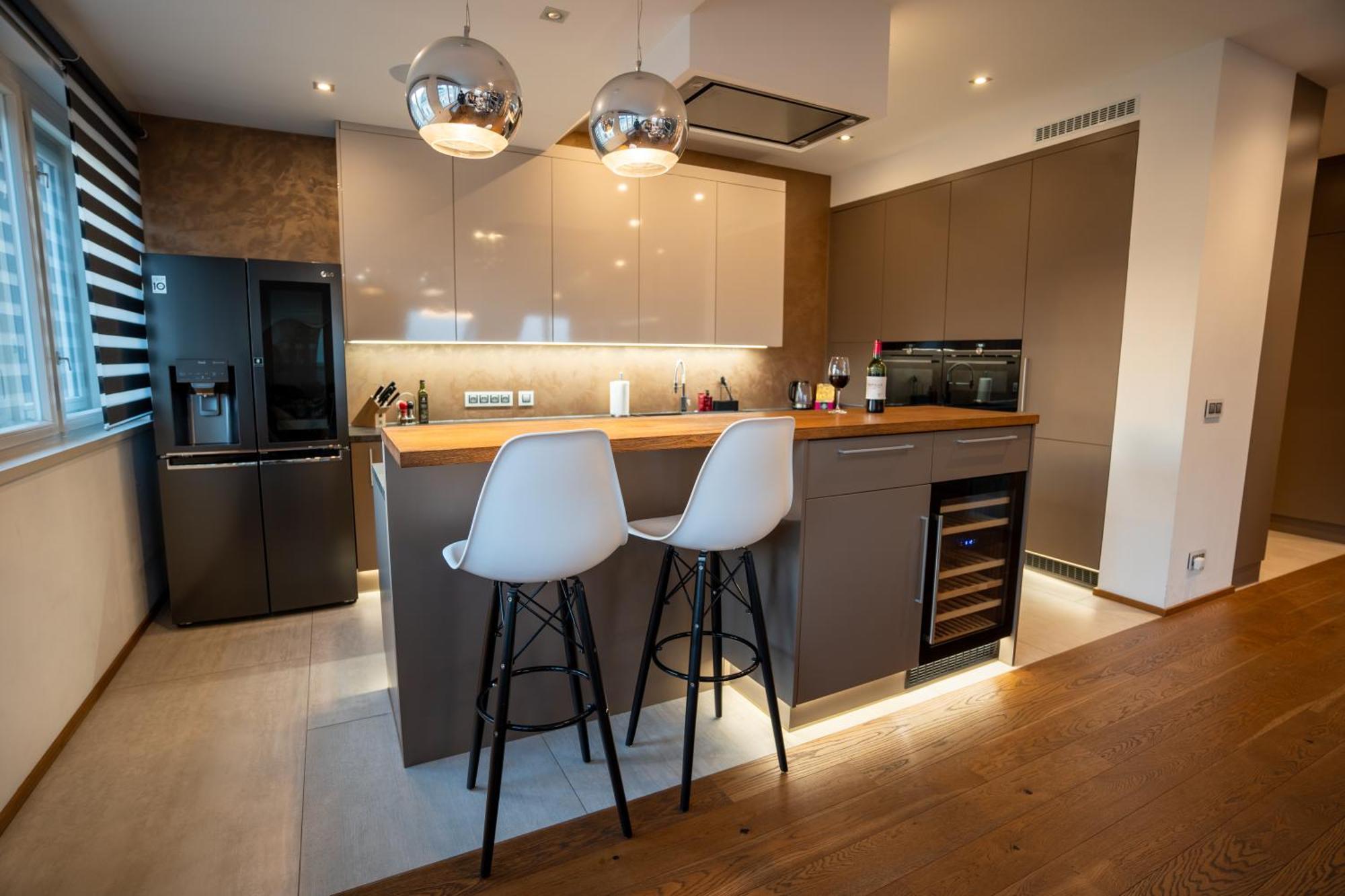 Luxury Rooftop Appartment With Fantastic Views Prag Exteriör bild